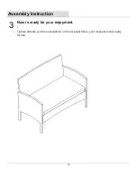 Предварительный просмотр 10 страницы D&F DESIGN Adreanne Assembly Instructions Manual