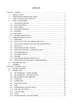 Preview for 3 page of Dando DUKE STAGE IV Operating And Maintenance Manual