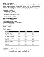 Preview for 2 page of D&R ELECTRONICS FPC8TL-PIC Installation & Operation Manual