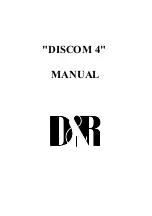 Предварительный просмотр 1 страницы D&R DISCOM 4 Manual