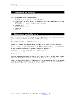 Preview for 8 page of D&R Lyra User Manual