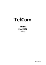 Preview for 1 page of D&R TelCom User Manual