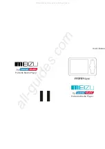 DANE-ELEC Meizu MiniPlayer User Manual preview