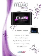 DANE-ELEC MUSICTV TOUCH Datasheet preview