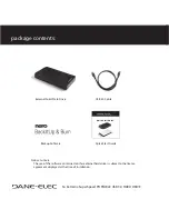 Preview for 4 page of DANE-ELEC SO EXTREME SUPER SPEED PORTABLE USB 3.0 Quick Start Manual