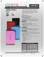 Preview for 2 page of DANE-ELEC SO MOBILE - DATASHEET 2 Datasheet