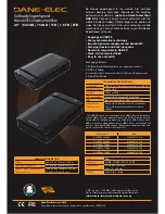 Preview for 1 page of DANE-ELEC So Ready SuperSpeed Datasheet