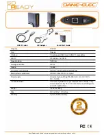 Preview for 2 page of DANE-ELEC SO READY Datasheet