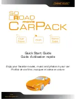 DANE-ELEC SO ROAD MOVIE CAR PACK Quick Start Manual preview