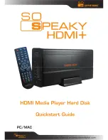 Preview for 1 page of DANE-ELEC SO SPEAKY HDMI PLUS Quick Start Manual