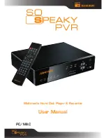 DANE-ELEC SO SPEAKY PVR User Manual preview