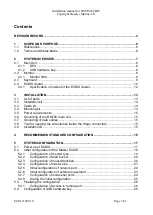 Preview for 3 page of Danelec DM700 ECDIS Installation Manual