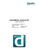 Danelec DM800 Installation Manual preview