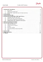 Preview for 2 page of Danfoss 014G2400 User Manual