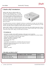 Предварительный просмотр 3 страницы Danfoss 014G2400 User Manual