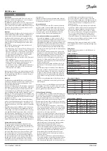 Preview for 10 page of Danfoss 057H8701 Manual