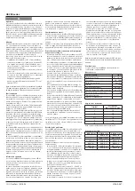 Preview for 12 page of Danfoss 057H8701 Manual