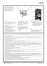 Предварительный просмотр 4 страницы Danfoss 060L2150 Installation Manual