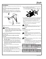 Предварительный просмотр 2 страницы Danfoss 060R9769 Instructions