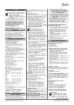 Preview for 25 page of Danfoss 084H4505 Installation Manual