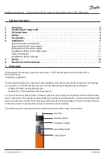 Предварительный просмотр 2 страницы Danfoss 088L0023 Installation Instruction