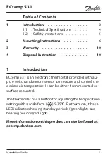 Preview for 3 page of Danfoss 088L0034 Installation Manual