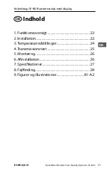 Предварительный просмотр 22 страницы Danfoss 088U0212 Instruction