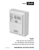 Предварительный просмотр 1 страницы Danfoss 102E7 Installation And User Manual