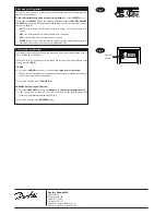Предварительный просмотр 2 страницы Danfoss 103E5 User Instructions