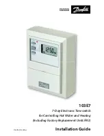 Предварительный просмотр 1 страницы Danfoss 103E7 Installation Manual