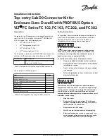 Preview for 1 page of Danfoss 176F1742 Installation Instructions Manual