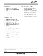 Предварительный просмотр 10 страницы Danfoss 176F6516 Installation Instructions Manual