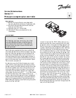 Preview for 1 page of Danfoss 51 Series Service Kit Instructions