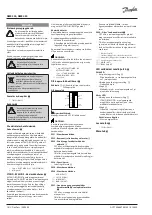 Preview for 15 page of Danfoss 73691290 Operating Manual