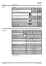 Предварительный просмотр 2 страницы Danfoss AB-PM DN 40 Datasheet