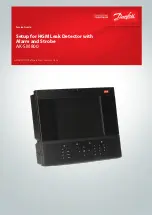 Предварительный просмотр 1 страницы Danfoss ADAP-KOOL AK-SM 800 Service Manual