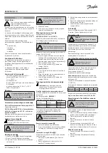 Предварительный просмотр 8 страницы Danfoss AFD Operating Manual