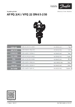 Preview for 1 page of Danfoss AFPQ 2 Operating Manual