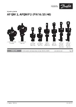 Preview for 1 page of Danfoss AFQM 2 PN16 Operating Manual