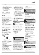 Предварительный просмотр 10 страницы Danfoss AFQM 2 Operating Manual