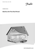 Danfoss Air Flex Roof Hood Installation Manual preview