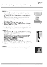 Предварительный просмотр 22 страницы Danfoss Air w1 Installation Manual