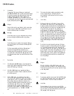 Preview for 6 page of Danfoss Airflex DBBS Installation, Operation And Maintenance Manual