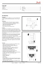 Предварительный просмотр 2 страницы Danfoss AK-CC 550 Manual