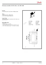 Предварительный просмотр 16 страницы Danfoss AK-LM 330 Design Manual