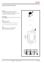 Предварительный просмотр 22 страницы Danfoss AK-LM 330 Design Manual