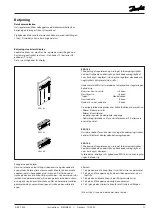 Предварительный просмотр 11 страницы Danfoss AK-PC 520 Instructions Manual