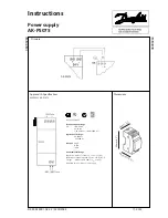 Danfoss AK-PS075 Instructions preview