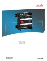 Preview for 1 page of Danfoss AKA 245 Manual