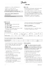 Preview for 4 page of Danfoss AKD 2800 Quick Setup Manual